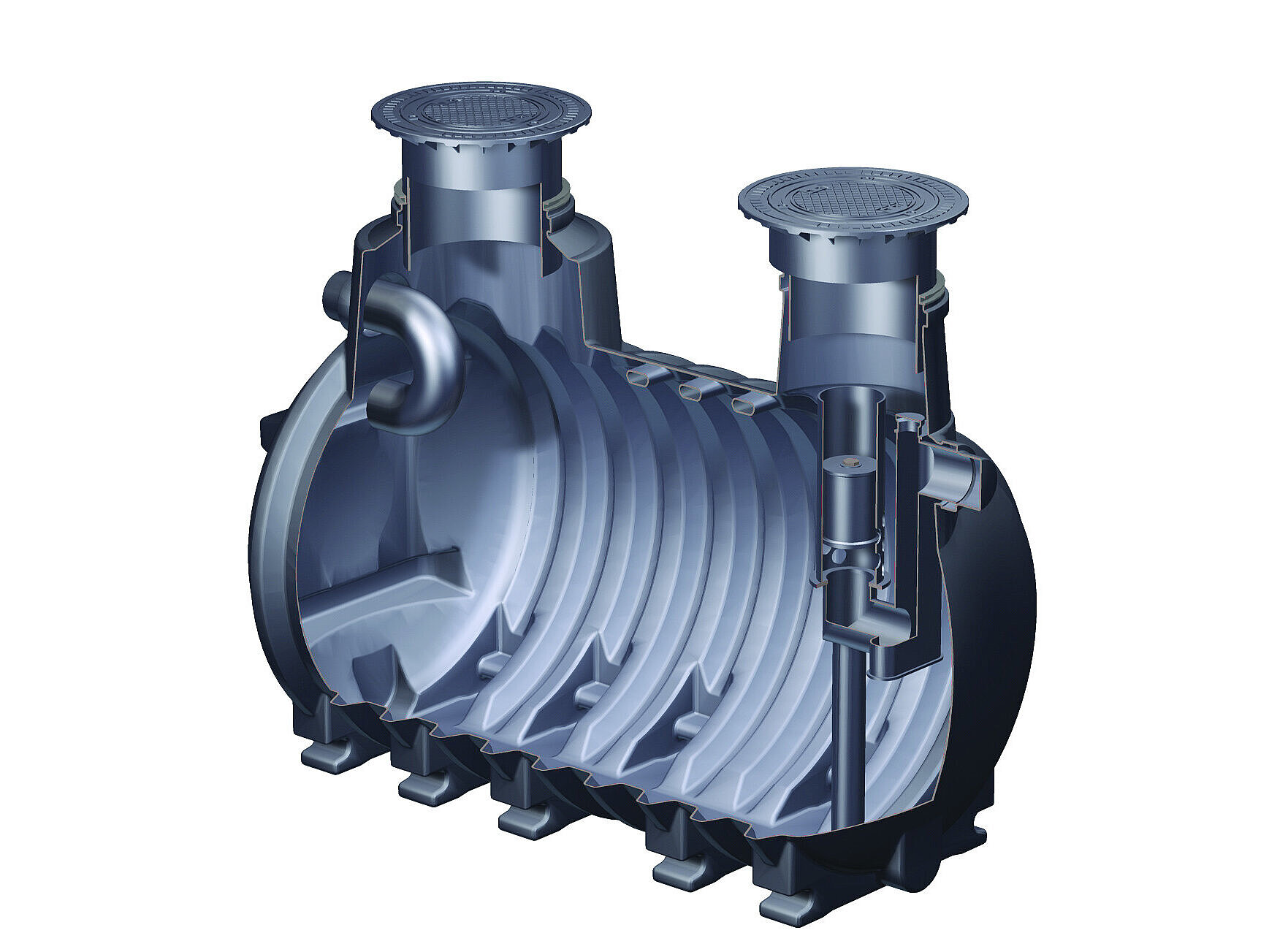 EasyOil ground oil/fuel separator, NS 3-20, System B EasyOil ground oil/fuel separator, NS 3-20, System B