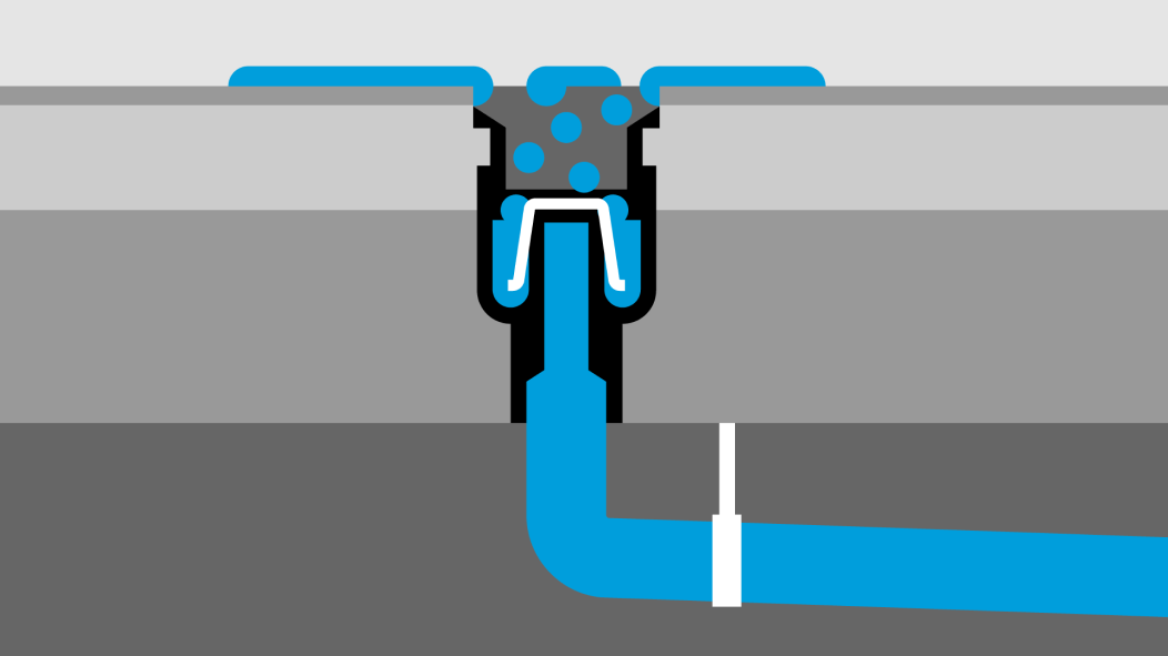 How bathroom drains work How bathroom drains work