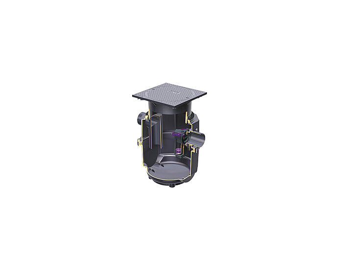 EasyOil ground oil/fuel separator, NS 1.5, System B EasyOil ground oil/fuel separator, NS 1.5, System B